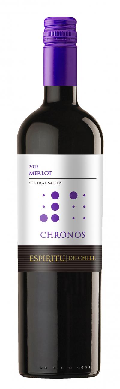 packshot Espiritu de Chile Chronos Classic Merlot