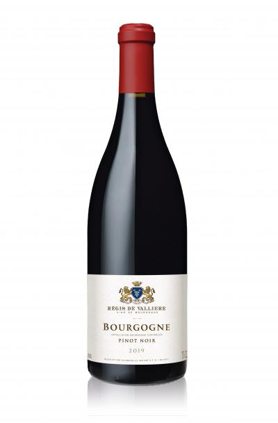 packshot Régis de Vallière – Bourgogne Pinot Noir