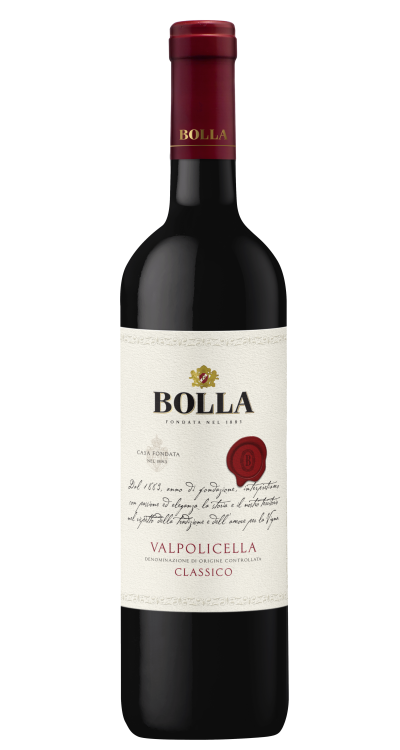 packshot Bolla Valpolicella Classico DOC