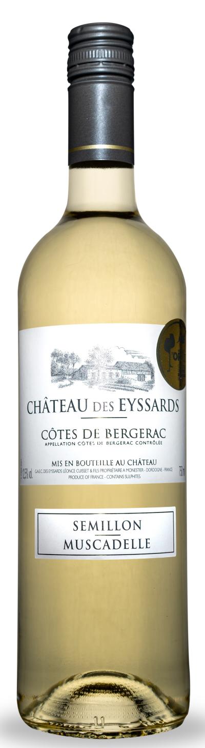 packshot Château des Eyssards Bergerac Semillon Muscadelle