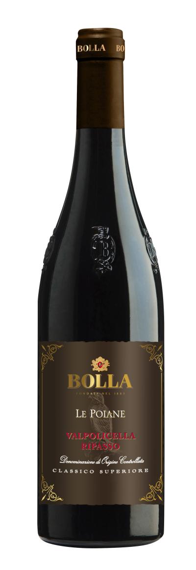 packshot Bolla “Le Poiane” Valpolicella Ripasso DOC Classico Superiore