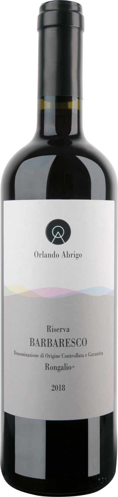 packshot Orlando Abrigo Barbaresco DOCG Riserva Rongalio