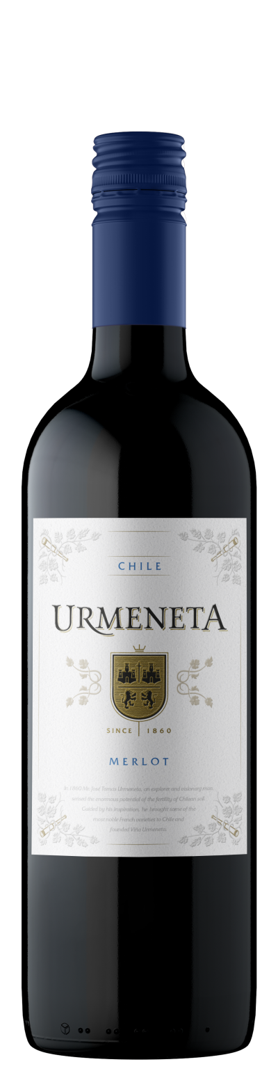 packshot Urmeneta Merlot