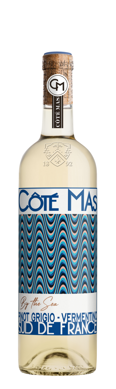 packshot Côté Mas By the Sea Pinot Grigio - Vermentino