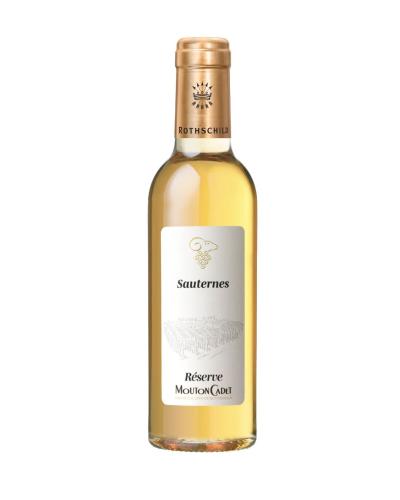 packshot Mouton Cadet Réserve Sauternes AOC 2023 By Baron Philippe de Rothschild 375ml